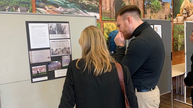 Präsentation der Workshops im Rahmen einer Ausstellung