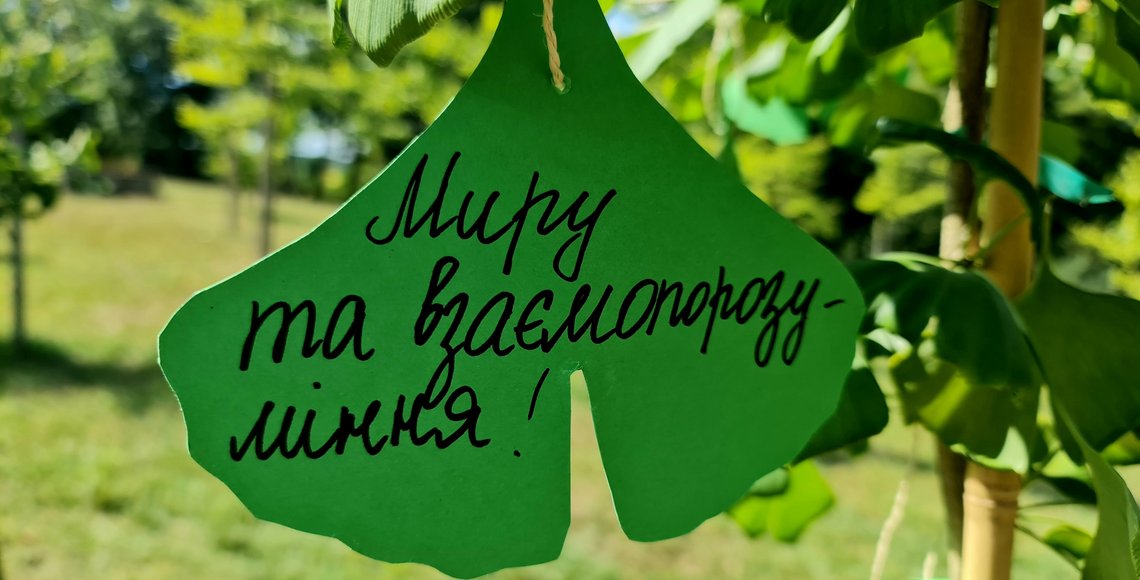 Ukrainische Friedenswünsche