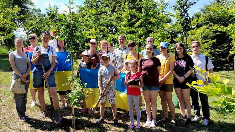 Ukrainer in Kassel setzen Zeichen für den Frieden